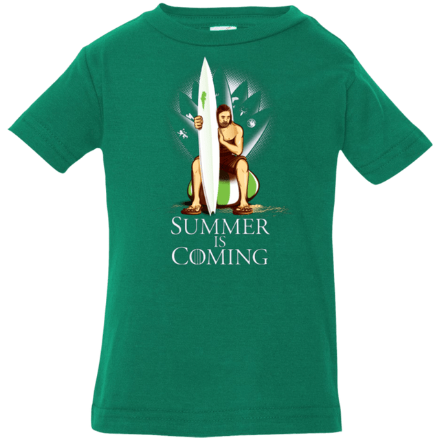 T-Shirts Kelly / 6 Months Summer is Coming Infant Premium T-Shirt