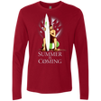 T-Shirts Cardinal / Small Summer is Coming Men's Premium Long Sleeve