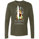 T-Shirts Military Green / Small Summer is Coming Men's Premium Long Sleeve