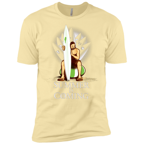 T-Shirts Banana Cream / X-Small Summer is Coming Men's Premium T-Shirt