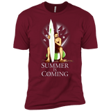 T-Shirts Cardinal / X-Small Summer is Coming Men's Premium T-Shirt