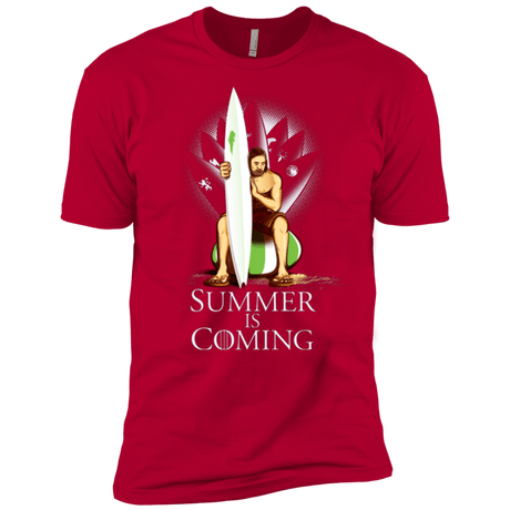 T-Shirts Red / X-Small Summer is Coming Men's Premium T-Shirt