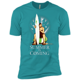 T-Shirts Tahiti Blue / X-Small Summer is Coming Men's Premium T-Shirt