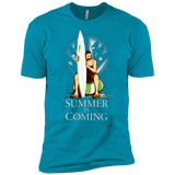T-Shirts Turquoise / X-Small Summer is Coming Men's Premium T-Shirt