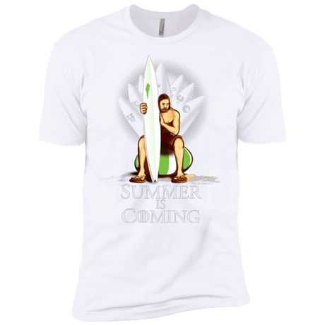 T-Shirts White / X-Small Summer is Coming Men's Premium T-Shirt