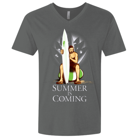 T-Shirts Heavy Metal / X-Small Summer is Coming Men's Premium V-Neck