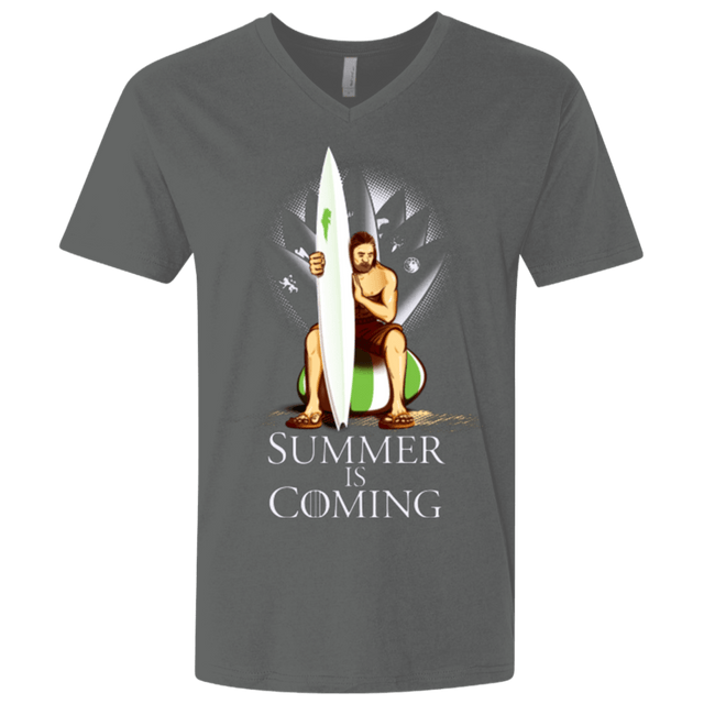 T-Shirts Heavy Metal / X-Small Summer is Coming Men's Premium V-Neck
