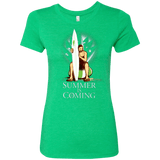 T-Shirts Envy / Small Summer is Coming Women's Triblend T-Shirt