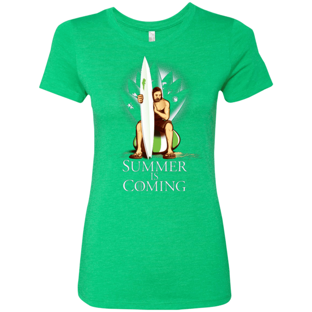 T-Shirts Envy / Small Summer is Coming Women's Triblend T-Shirt