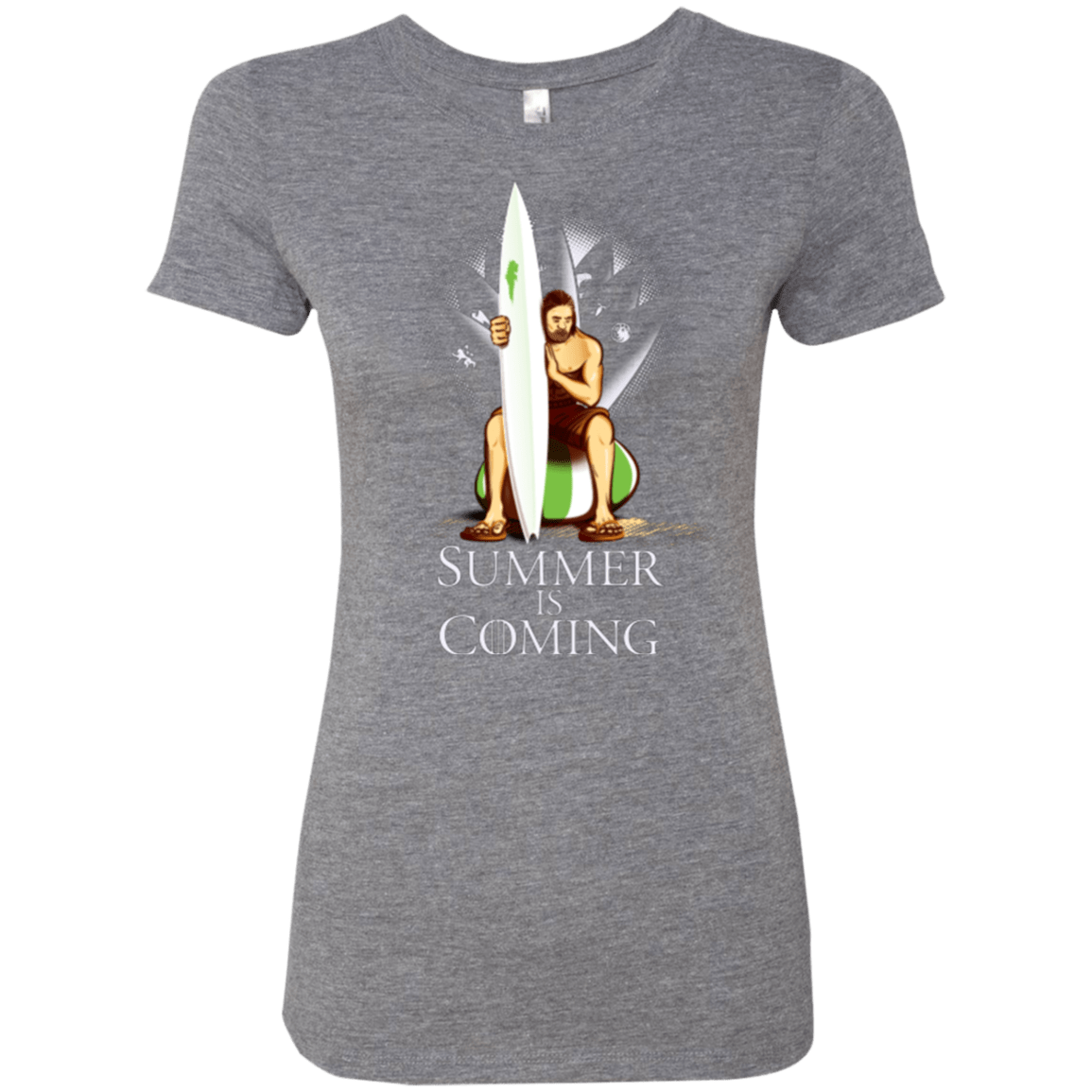 T-Shirts Premium Heather / Small Summer is Coming Women's Triblend T-Shirt