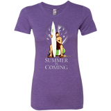 T-Shirts Purple Rush / Small Summer is Coming Women's Triblend T-Shirt