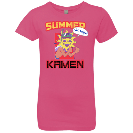 T-Shirts Hot Pink / YXS Summer Kamen Girls Premium T-Shirt