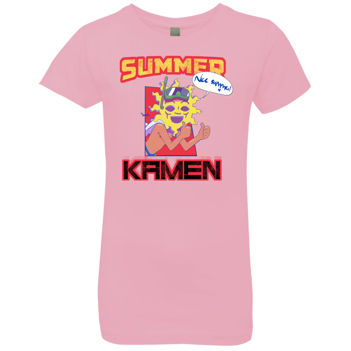T-Shirts Light Pink / YXS Summer Kamen Girls Premium T-Shirt