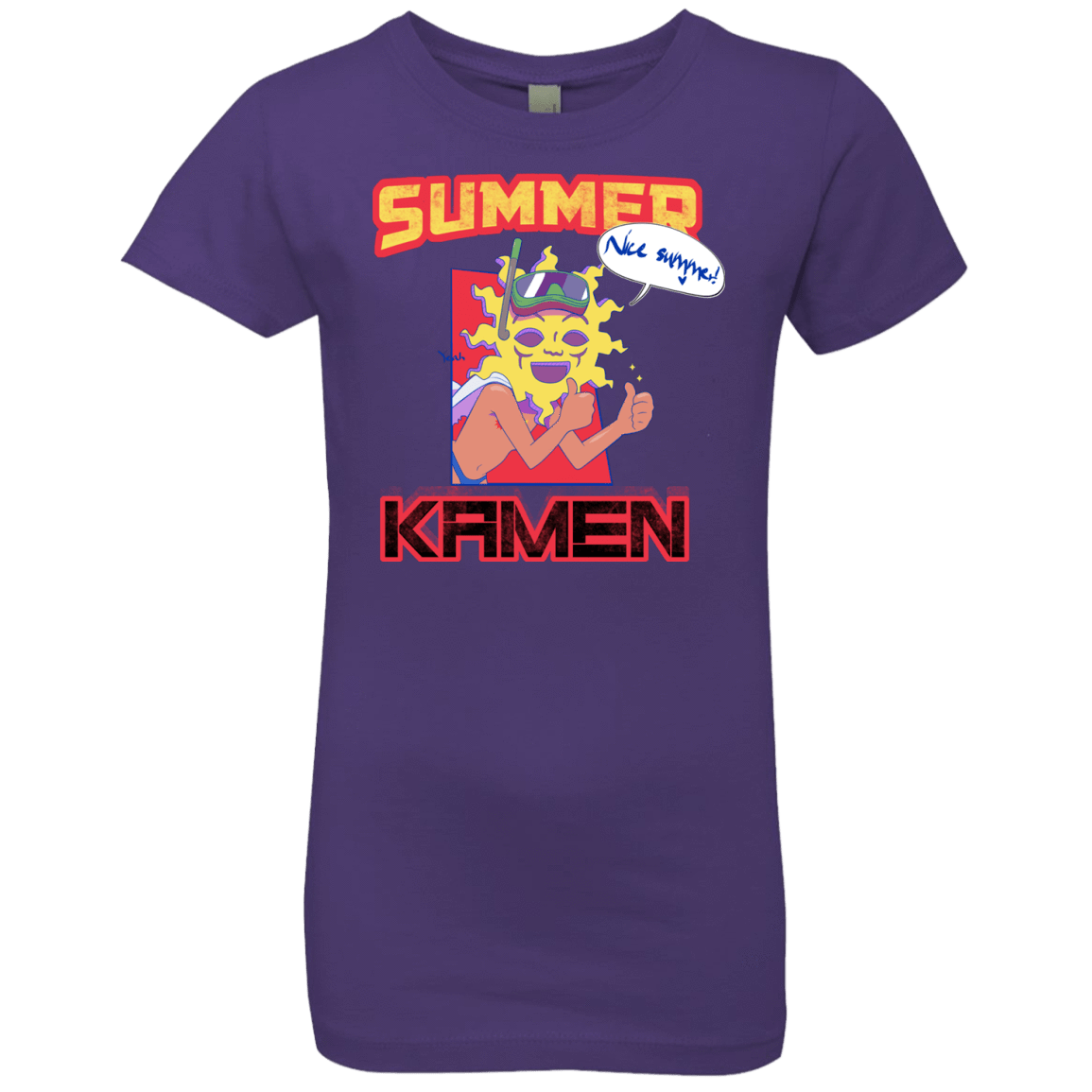 T-Shirts Purple Rush / YXS Summer Kamen Girls Premium T-Shirt