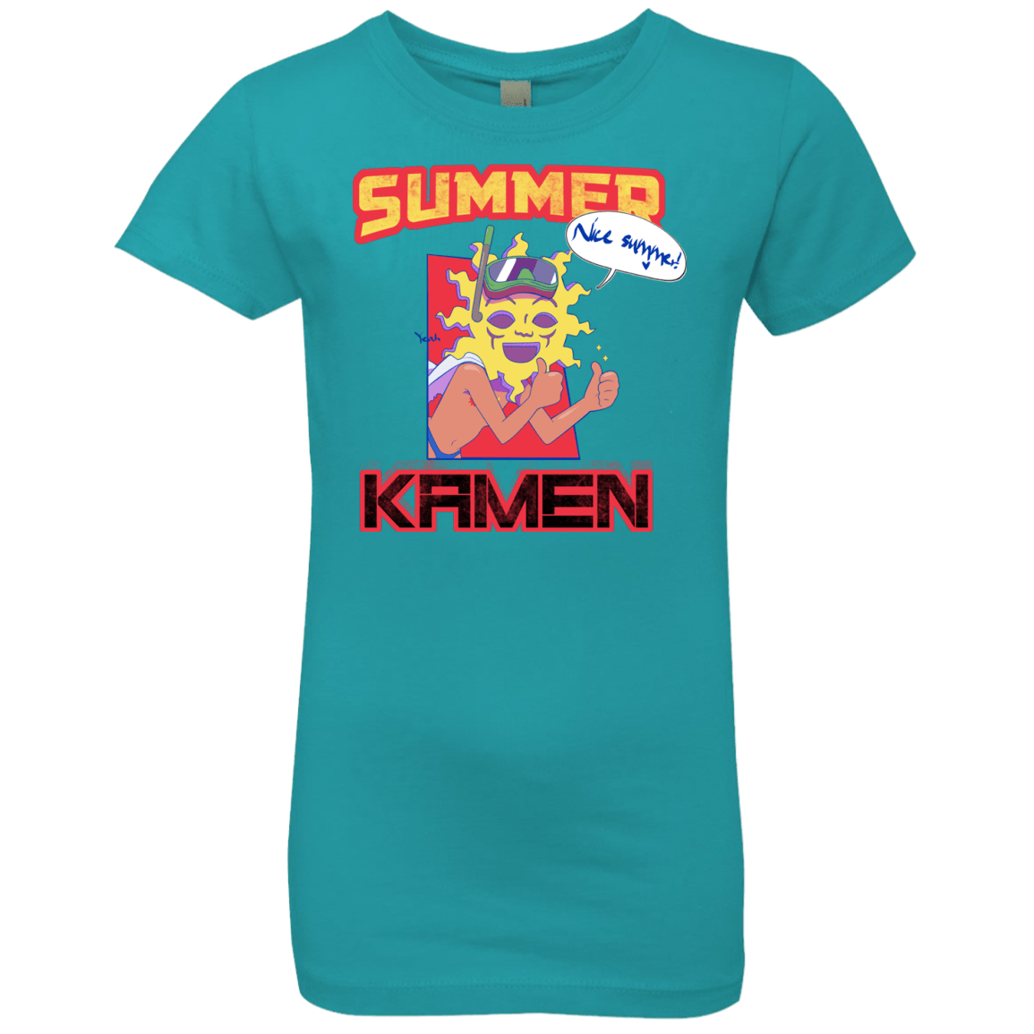 Summer Kamen Girls Premium T-Shirt
