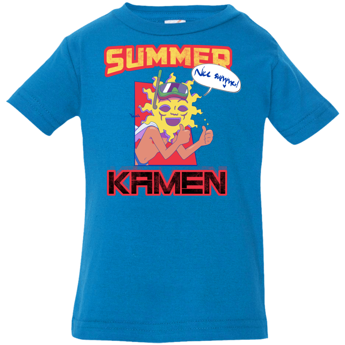 T-Shirts Cobalt / 6 Months Summer Kamen Infant Premium T-Shirt