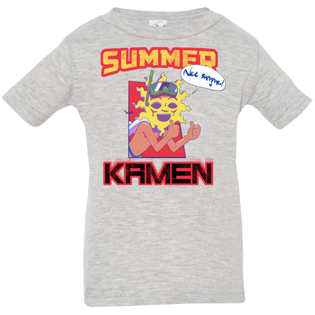T-Shirts Heather Grey / 6 Months Summer Kamen Infant Premium T-Shirt