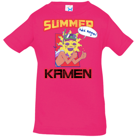 T-Shirts Hot Pink / 6 Months Summer Kamen Infant Premium T-Shirt