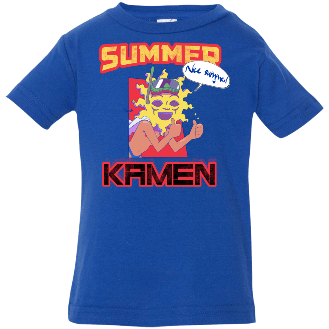 T-Shirts Royal / 6 Months Summer Kamen Infant Premium T-Shirt