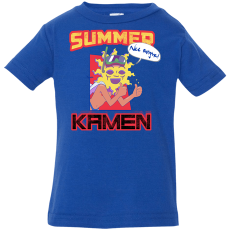 T-Shirts Royal / 6 Months Summer Kamen Infant Premium T-Shirt