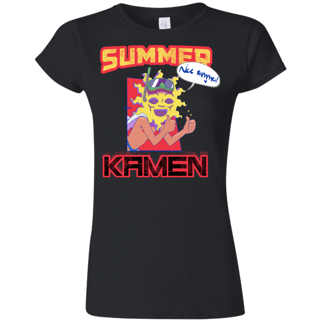 T-Shirts Black / S Summer Kamen Junior Slimmer-Fit T-Shirt