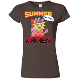 T-Shirts Dark Chocolate / S Summer Kamen Junior Slimmer-Fit T-Shirt