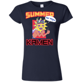 T-Shirts Navy / S Summer Kamen Junior Slimmer-Fit T-Shirt