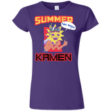 T-Shirts Purple / S Summer Kamen Junior Slimmer-Fit T-Shirt