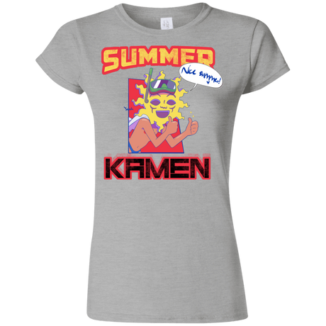 T-Shirts Sport Grey / S Summer Kamen Junior Slimmer-Fit T-Shirt