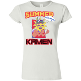 T-Shirts White / S Summer Kamen Junior Slimmer-Fit T-Shirt