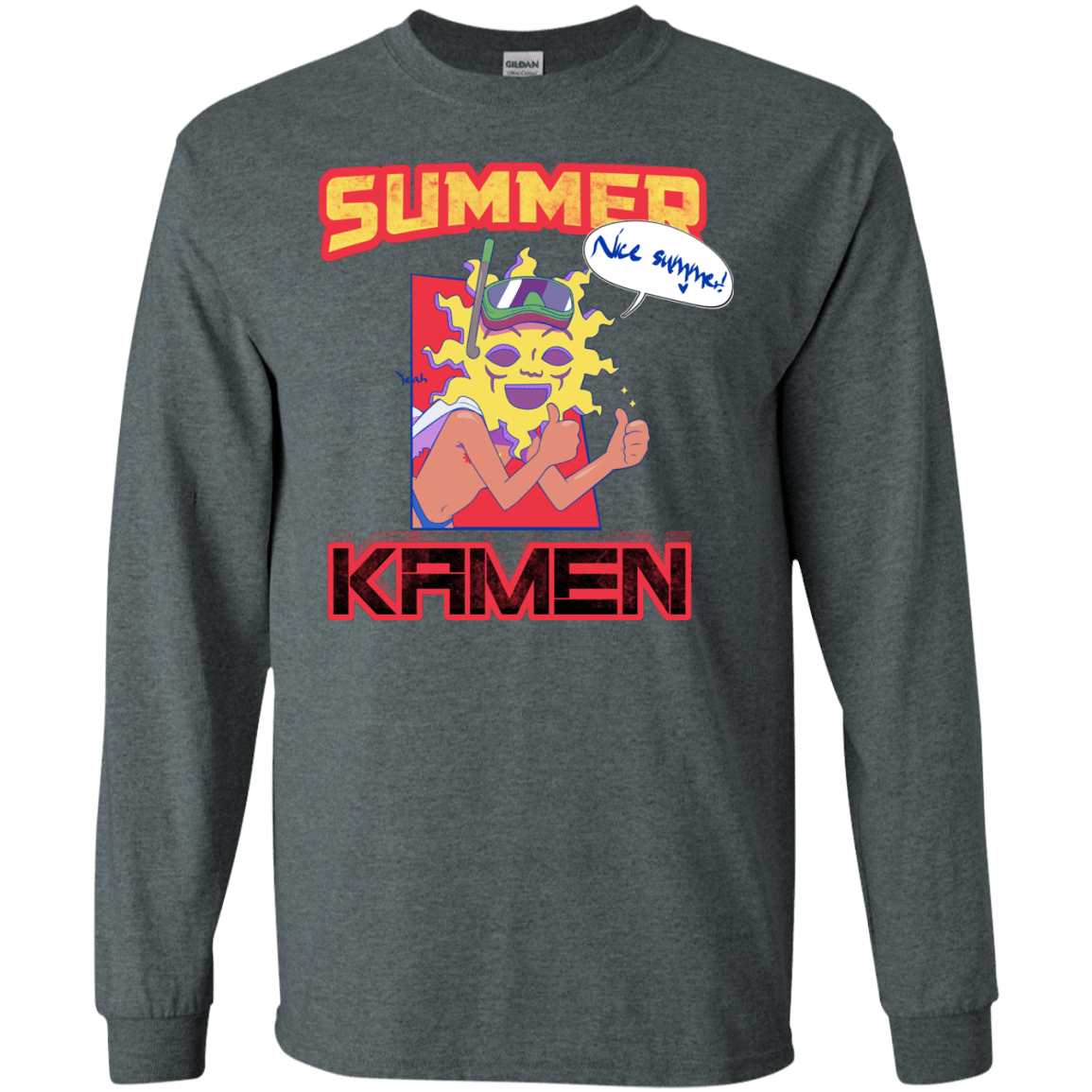 Summer Kamen Men's Long Sleeve T-Shirt