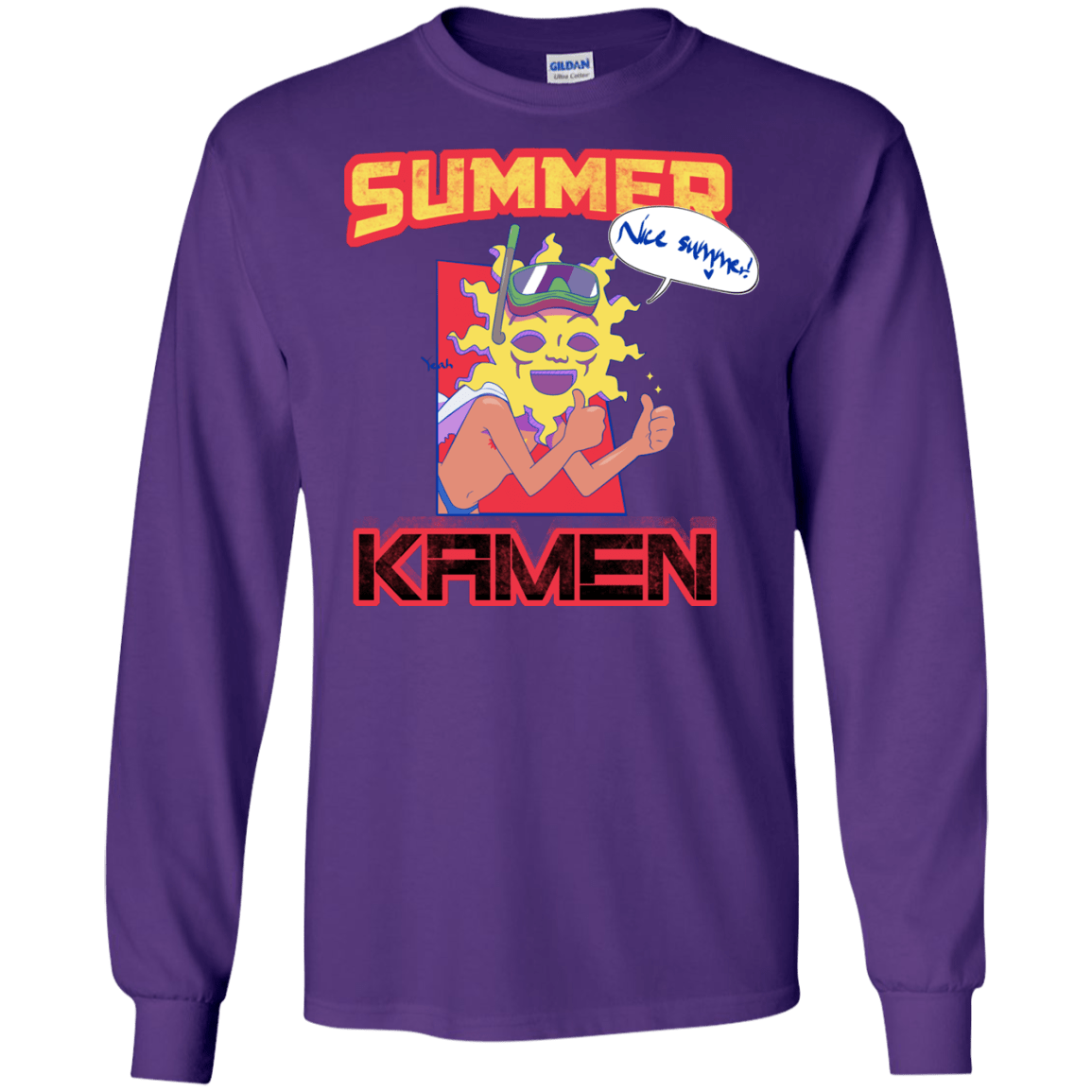 Summer Kamen Men's Long Sleeve T-Shirt