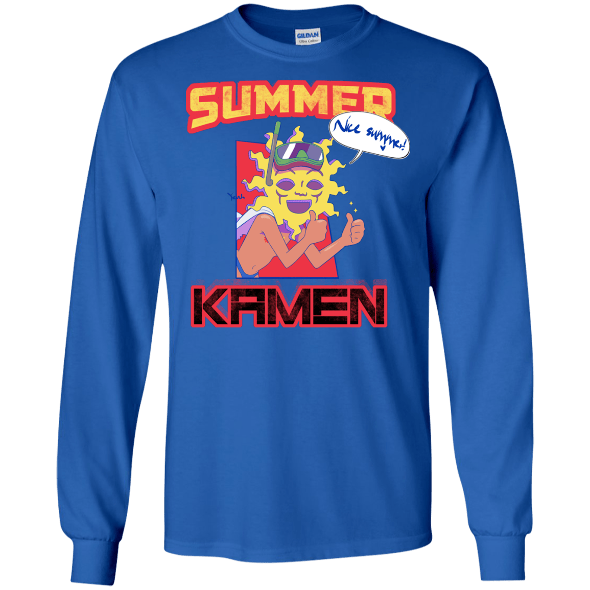 Summer Kamen Men's Long Sleeve T-Shirt