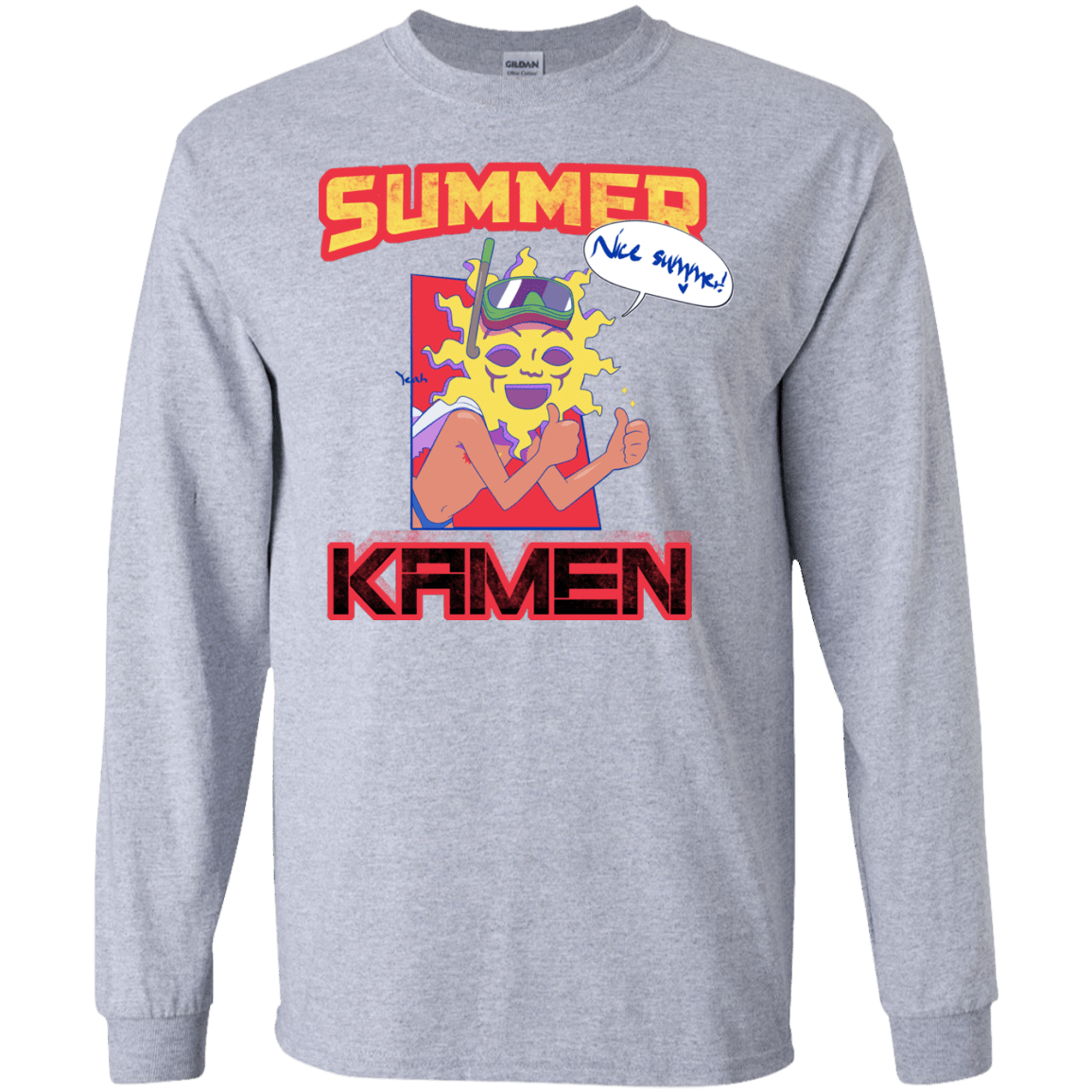 Summer Kamen Men's Long Sleeve T-Shirt