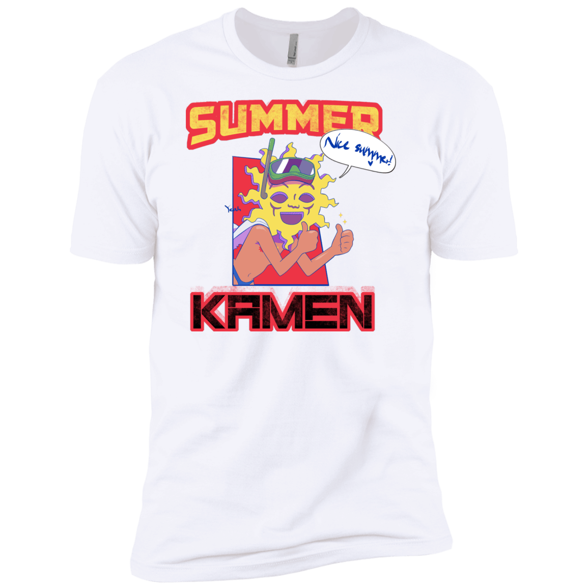 Summer Kamen Men's Premium T-Shirt