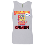 T-Shirts Heather Grey / S Summer Kamen Men's Premium Tank Top