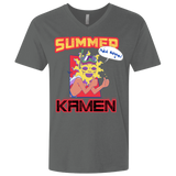 T-Shirts Heavy Metal / X-Small Summer Kamen Men's Premium V-Neck