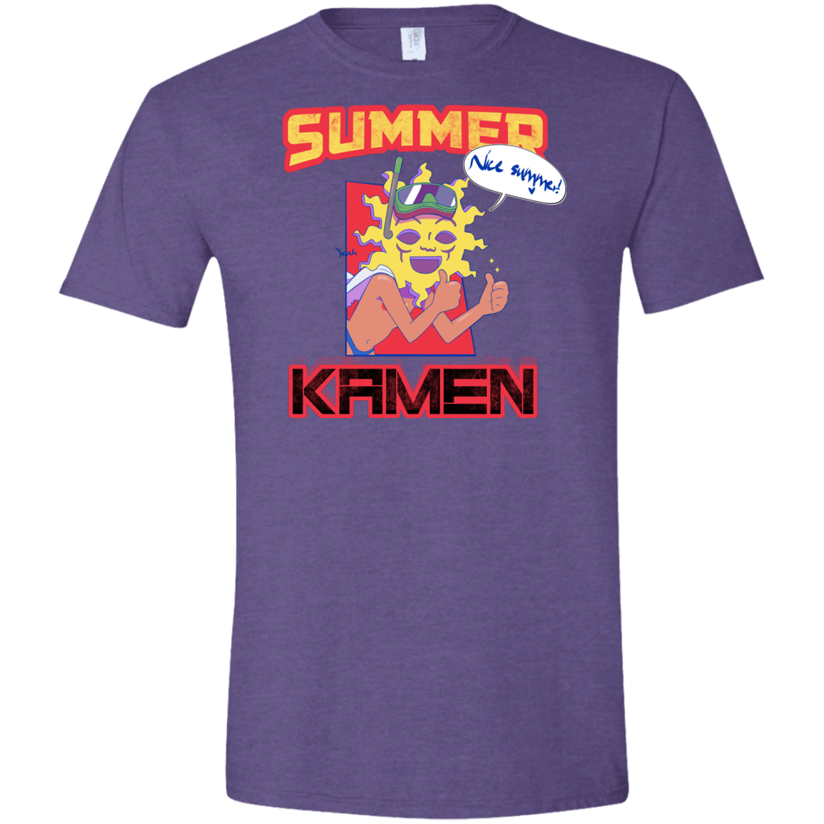 Summer Kamen Men's Semi-Fitted Softstyle