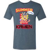 T-Shirts Indigo / S Summer Kamen Men's Triblend T-Shirt