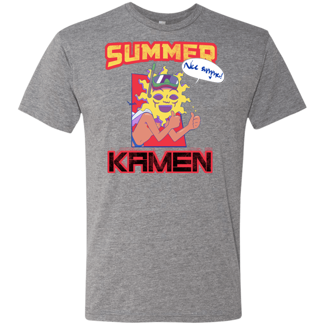 T-Shirts Premium Heather / S Summer Kamen Men's Triblend T-Shirt
