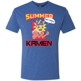 T-Shirts Vintage Royal / S Summer Kamen Men's Triblend T-Shirt