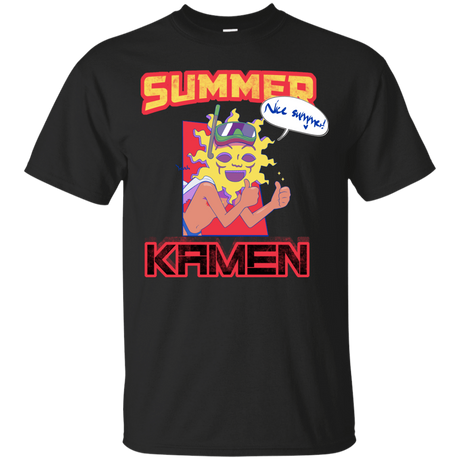 T-Shirts Black / S Summer Kamen T-Shirt