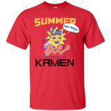 T-Shirts Red / S Summer Kamen T-Shirt