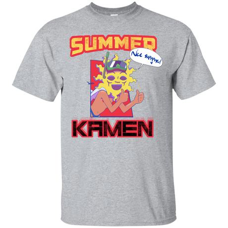 T-Shirts Sport Grey / S Summer Kamen T-Shirt