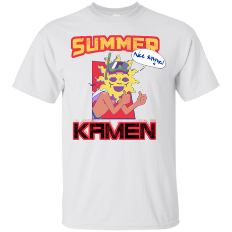 T-Shirts White / S Summer Kamen T-Shirt