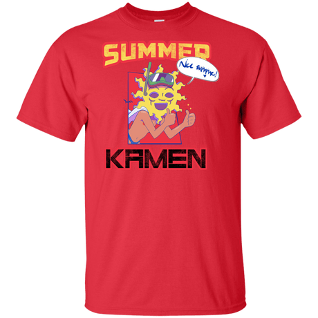 T-Shirts Red / XLT Summer Kamen Tall T-Shirt
