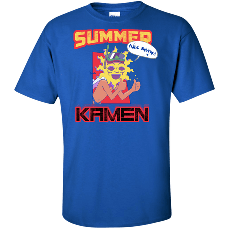 T-Shirts Royal / XLT Summer Kamen Tall T-Shirt