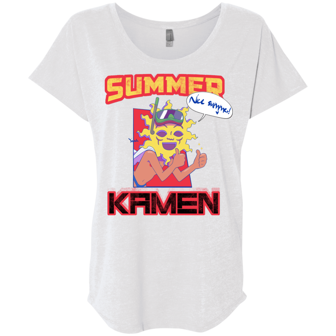 Summer Kamen Triblend Dolman Sleeve