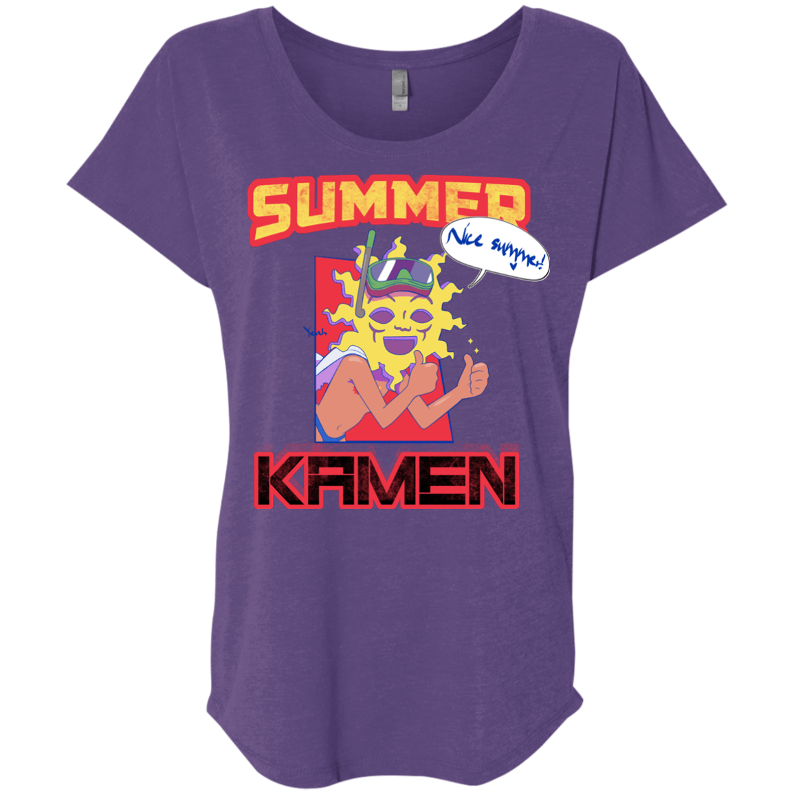 Summer Kamen Triblend Dolman Sleeve