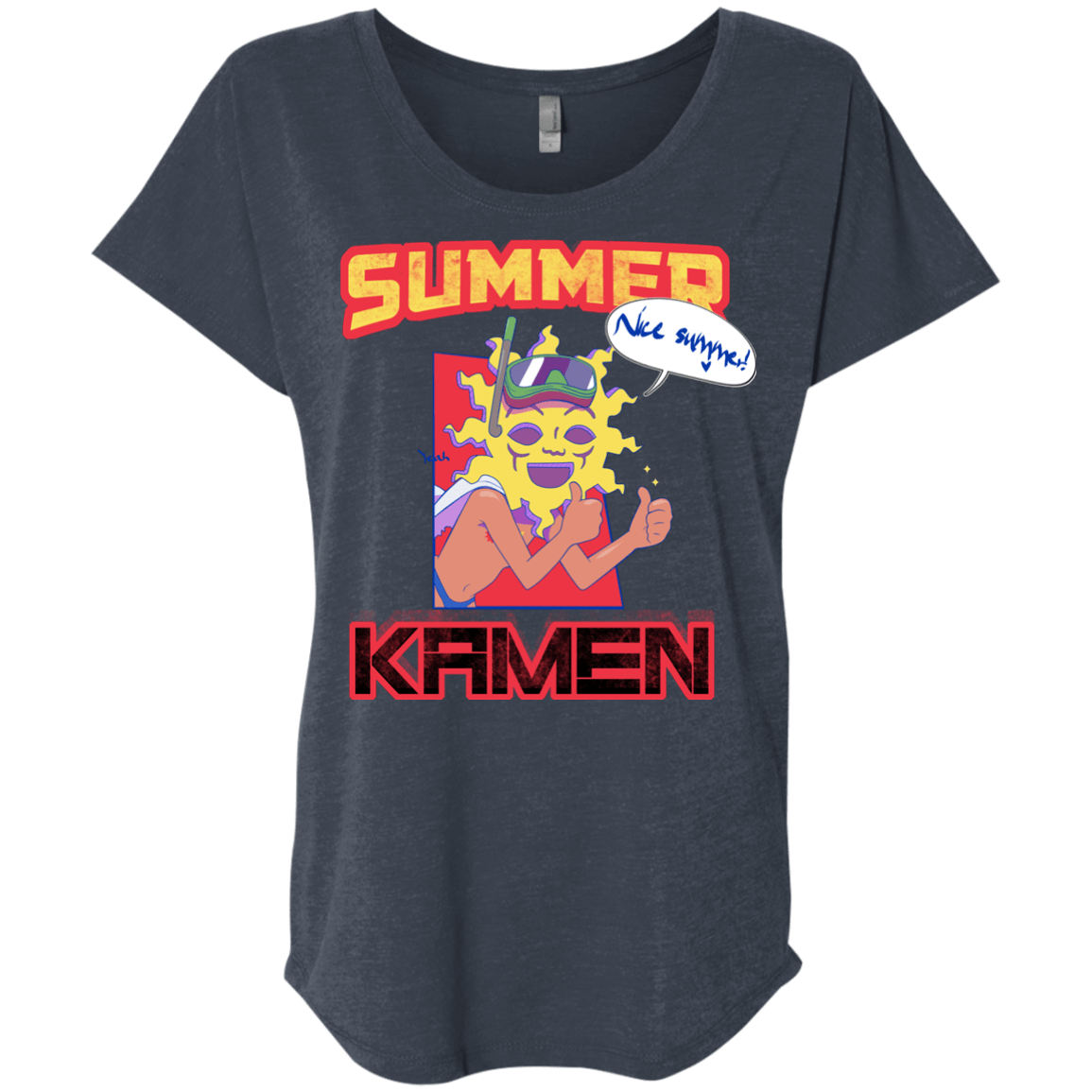 Summer Kamen Triblend Dolman Sleeve